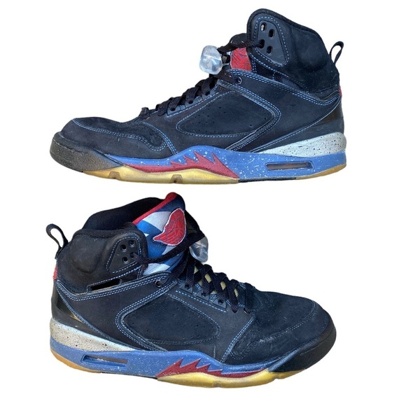 Rare 2009 Nike Air Jordan Sixty Plus NBA Atlanta Hawks Edition Size 9.5 - Picture 1 of 10